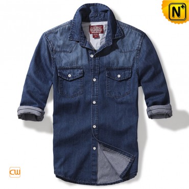 Blue Denim Shirt CW114226 www.cwmalls.com