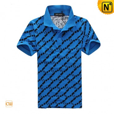 Men's Design Printing Summer Polo Shirt CW110002