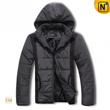 Men's Padded Hooded Jackets Short Padded Jacket CW160003
