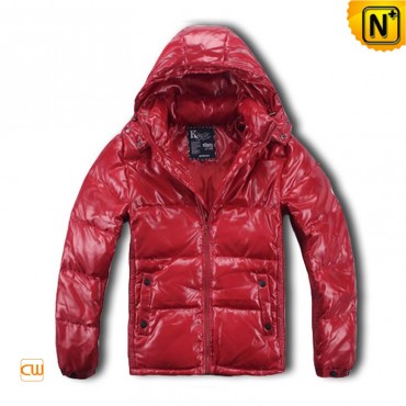 Men’s European Style Tunic Down Jacket With Removable Hood CW160018