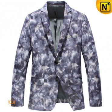 Genuine Leather Blazer 