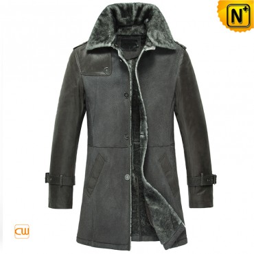 Shearling Winter Coat Mens CW856068 www.cwmalls.com