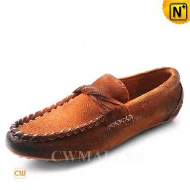 Suede Penny Loafers CW707015 www.cwmalls.com