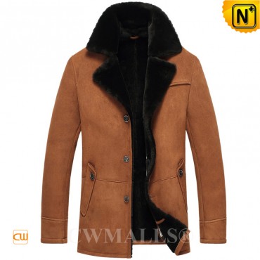 Suede Shearling Jacket CW807130 www.cwmalls.com