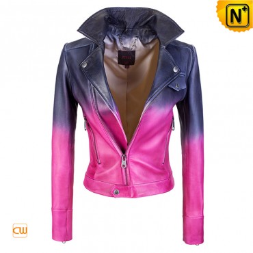 Women Cropped Leather Jackets CW608136 www.cwmalls.com