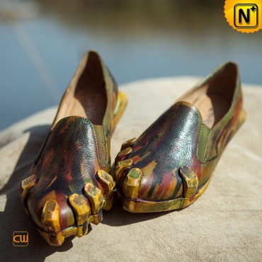 Womens Leather Flats CW305128 www.cwmalls.com