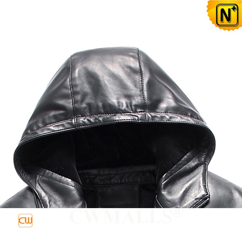 mink lined leather jacket