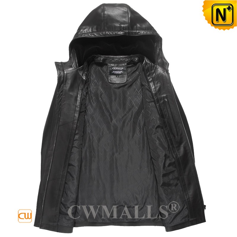 mink lined leather jacket