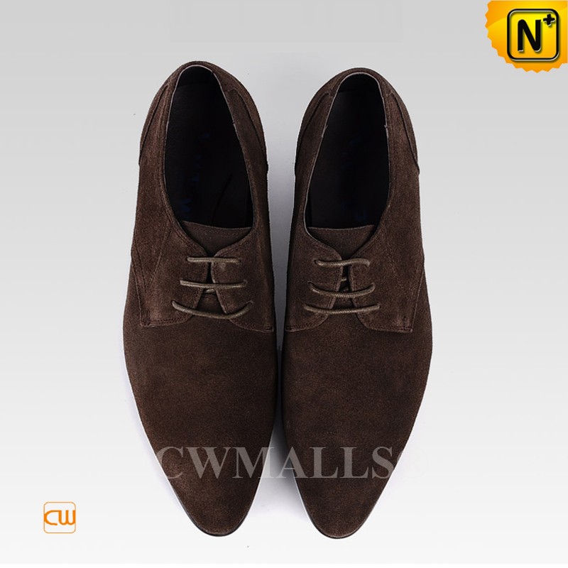 CWMALLS® Mens Nubuck Leather Oxford Shoes CW708131