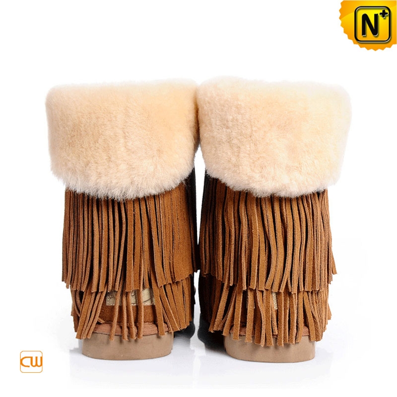 Black- My Go To Tassel Camel Fringe Boots main image 1