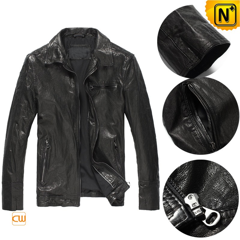 DINOSAURIO A-2 Type Padded Leather Flight Jacket, Men's Size L genuine leather brown type Vintage Second Hand