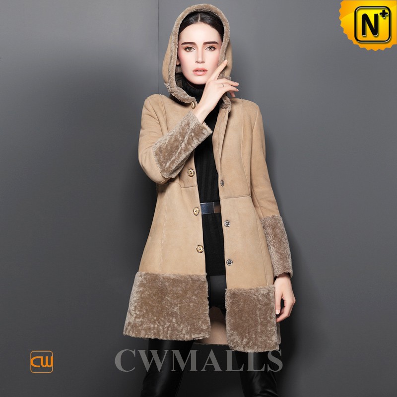 Manteau Femme Avec Capuche En Simili-shearling (daim) - Taille XS - Neuf Avec étiquettes