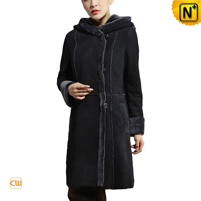 Manteau Femme En Shearling Avec Capuche Ours Taille XS - Neuf Avec étiquette