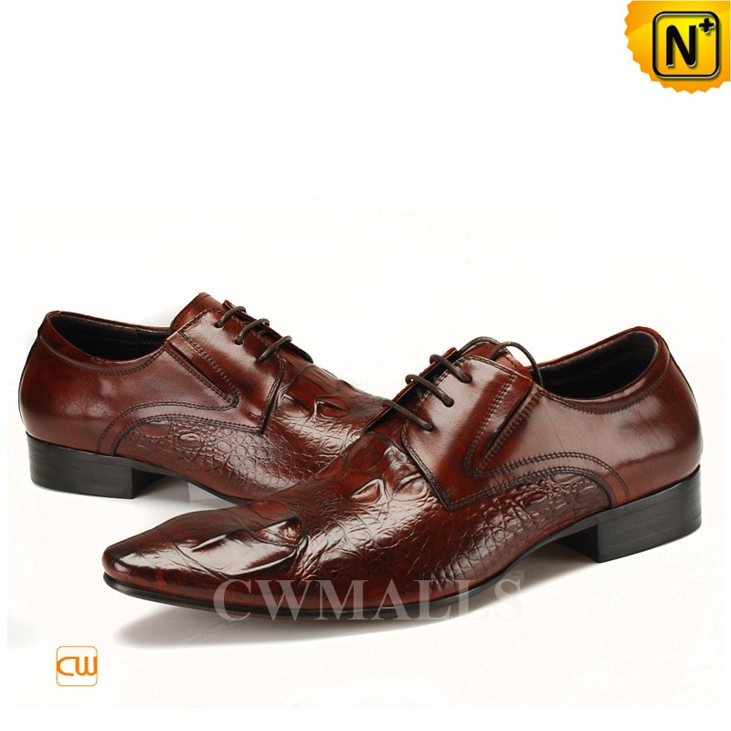 Mens Leather Dress Oxfords Shoes CW716225