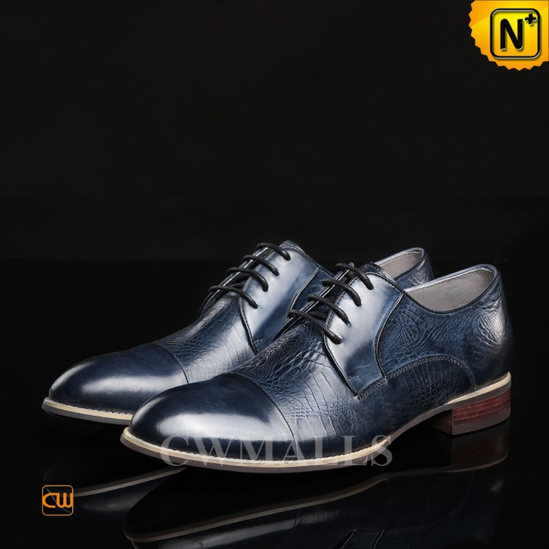 Men's Classic Oxford Dress Shoes All Day Comfort Cushioned Interior Refined Silhouette