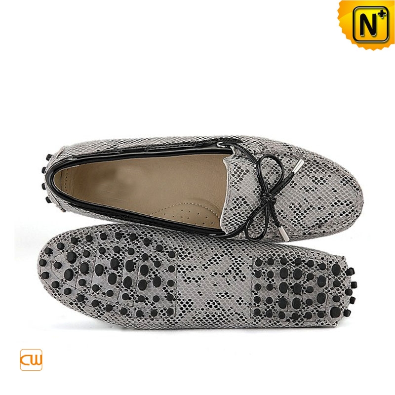 Python Prints Shoes Animal Print Women Driving Shoes CW314120