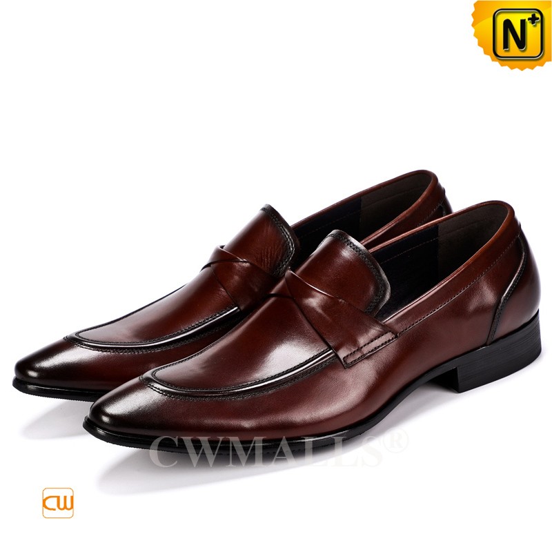 CWMALLS Vintage Leather Loafers CW719021 cwmalls-vintage-leather-loafers-cw719021