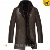 Brown Sheepskin Coat CW807127 www.cwmalls.com