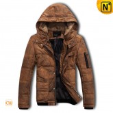 Men's Fashion Hooded Padded Jacket Winter Warm Jackets CW160006