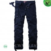 Mens Navy Cargo Hiking Pants CW122003 | CWMALLS.COM