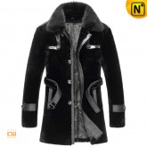 Shearling Sheepskin Mens Coat