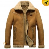 Sheepskin Flying Jacket CW856139 www.cwmalls.com