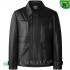 CWMALLS Custom Men Leather Safari Jacket Black CW825808