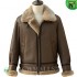 CWMALLS Men Toscana Shearling Sheepskin Bomber Jacket CW825935
