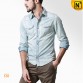 acid wash denim shirt mens CW114220 www.cwmalls.com