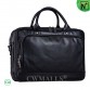 Black Leather Briefcase Laptop Bag CW926515 | CWMALLS.COM
