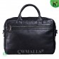 Black Leather Laptop Bag CW926515 | CWMALLS.COM