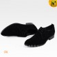 Black Leather Oxfords CW708132 | CWMALLS.COM
