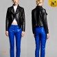 Black women leather jacket CW614002 www.cwmalls.com