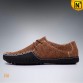 Brown Leather Driving Shoes CW740102 www.cwmalls.com