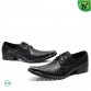 Croc-Embossed Leather lace up shoe CW725618 | CWMALLS.COM