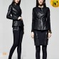 Cropped Leather Drape Jacket CW614001 www.cwmalls.com