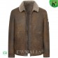 Distressed Sheepskin Jacket for Men CW826135 | CWMALLS.COM