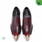 Embossed Leather Loafer Shoes CW725611 | CWMALLS.COM