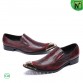Embossed Leather Loafers CW725611 | CWMALLS.COM