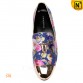 Floral Printed Loafers Men CW707253 www.cwmalls.com