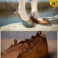 ladies leather flat shoes CW305043 www.cwmalls.com