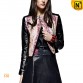 Lambskin Leather Cropped Jacket CW614004 www.cwmalls.com