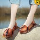 leather ballet flats CW305148 www.cwmalls.com