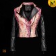 Leather Cropped Jacket Women CW614004 www.cwmalls.com