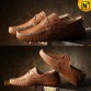 Leather Moc Driving Loafers CW740106 www.cwmalls.com