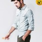 Light Blue Denim Shirt Mens CW114227 www.cwmalls.com