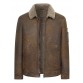 Men Distressed Sheepskin Shearling Bomber Jacket  CW826135 | CWMALLS.COM