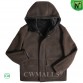Mens Merino Sheepskin Hooded Jacket CW826330 | CWMALLS.COM