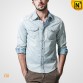 Plus Size Denim Shirts CW114220 www.cwmalls.com