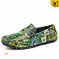 Printed Leather Loafers CW708220 | CWMALLS.COM